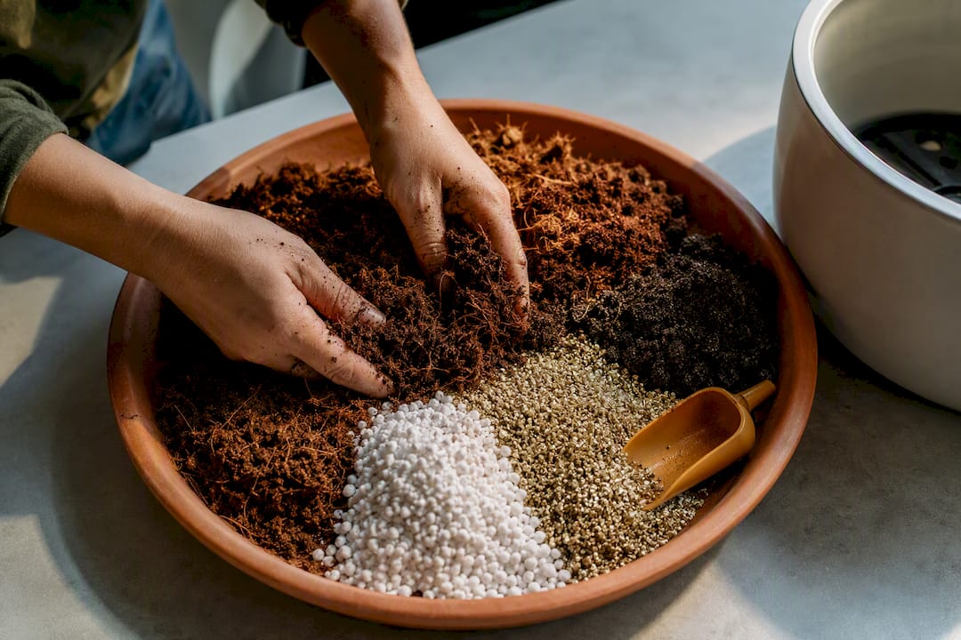 Fix Dry Roots Fast: Self Watering Planter Soil With 40–50% Coir