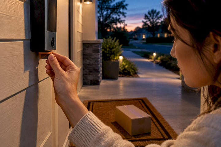 Homeowners: Fix Doorbell Blind Spots with a $10 Wedge and 150°–170° FOV