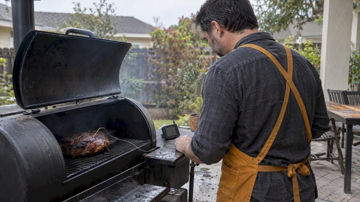 Wireless Meat Thermometer Range: 100 Feet Becomes 30 in a Smoker