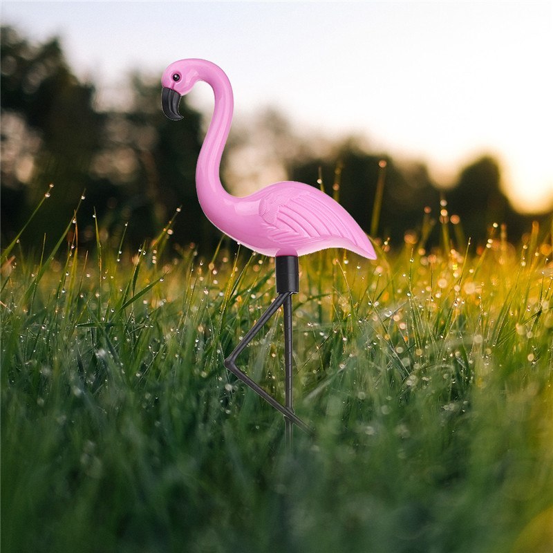 Flamingo Lawn Solar Lamp