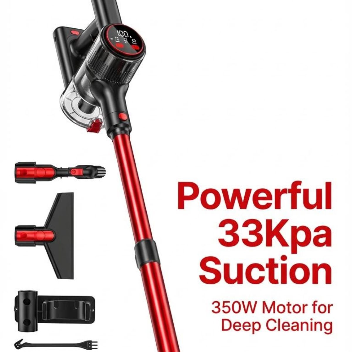 VacuumPilot™ Cordless Stick Vacuum