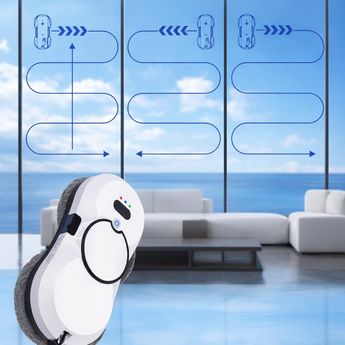 GlassPilot™ Smart Window Cleaner