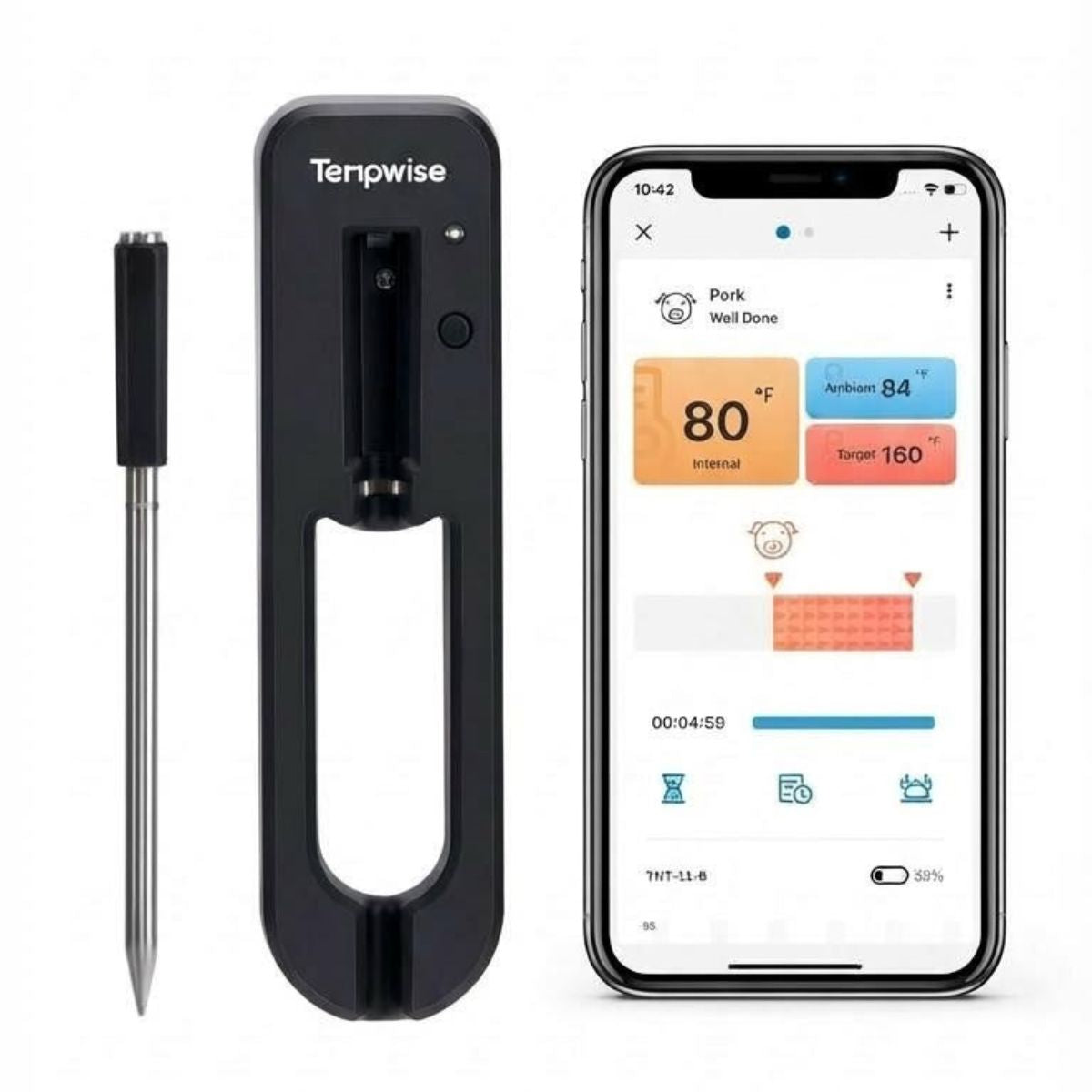 TempPilot™ Smart Meat Thermometer