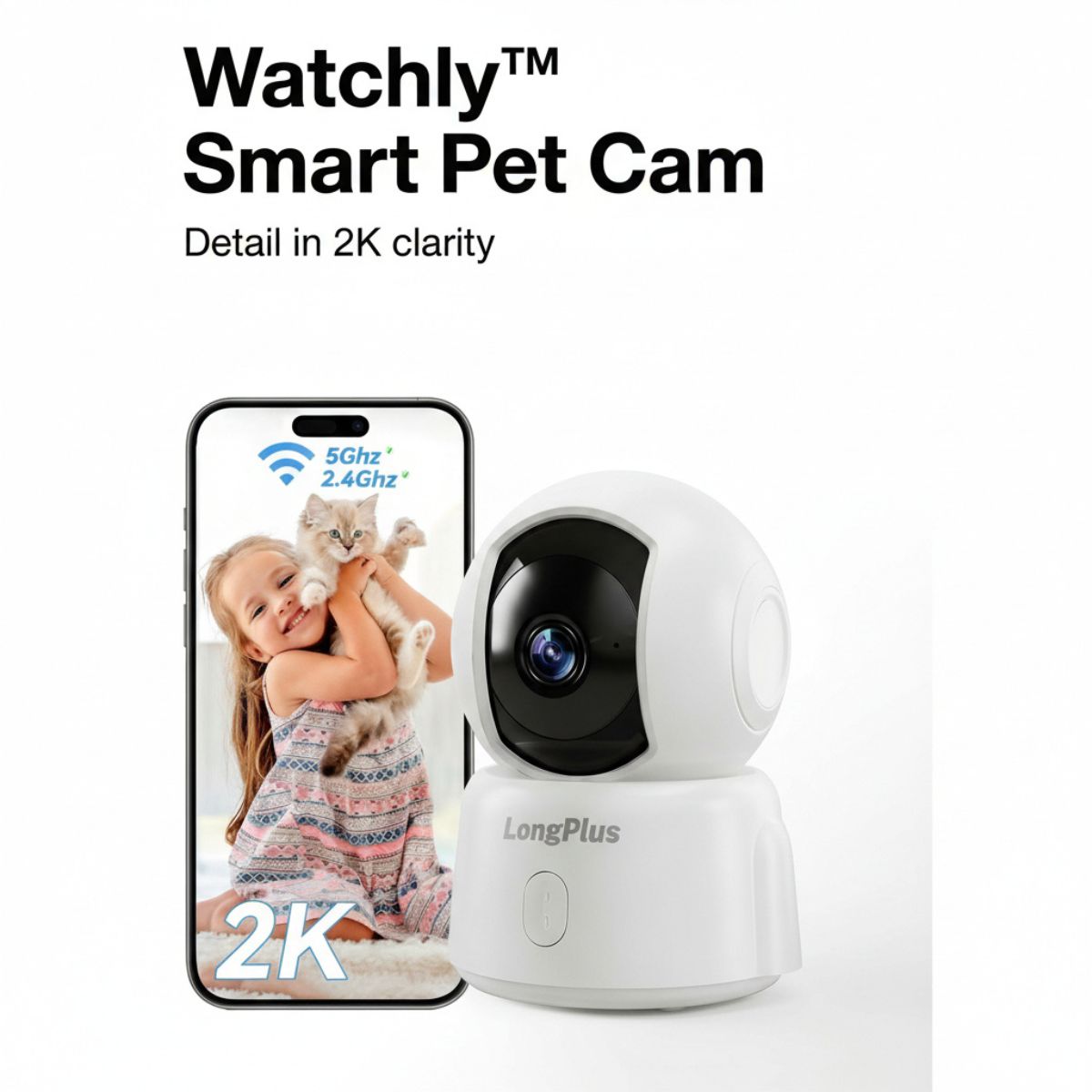 Watchly™ Smart Pet Camera