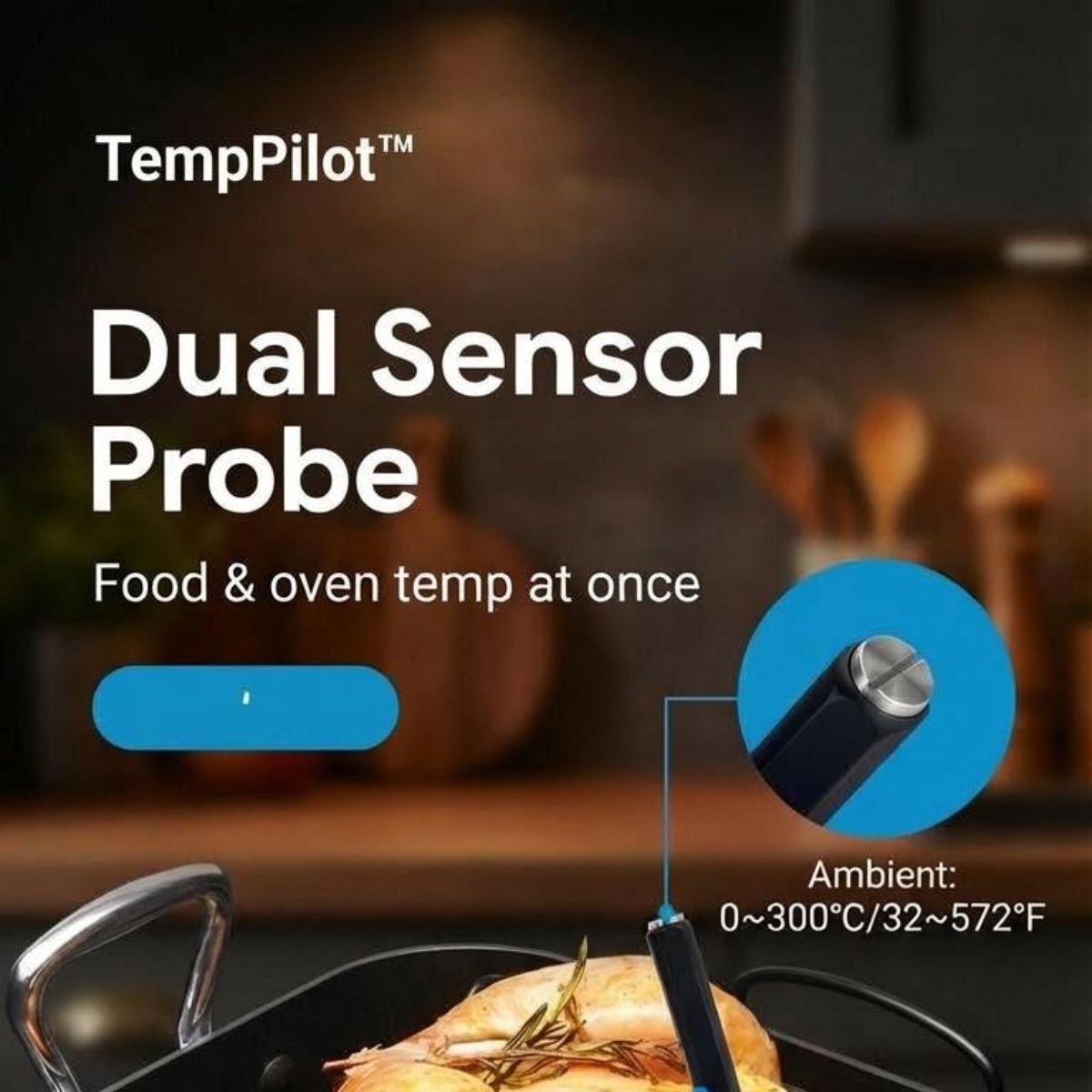 TempPilot™ Smart Meat Thermometer