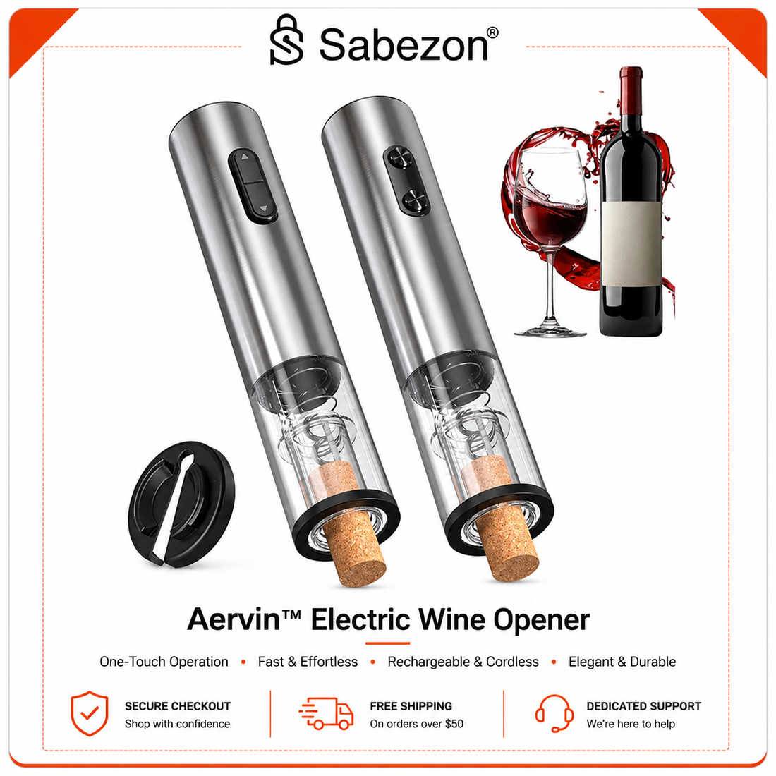 Aervin™ Electric Wine Opener