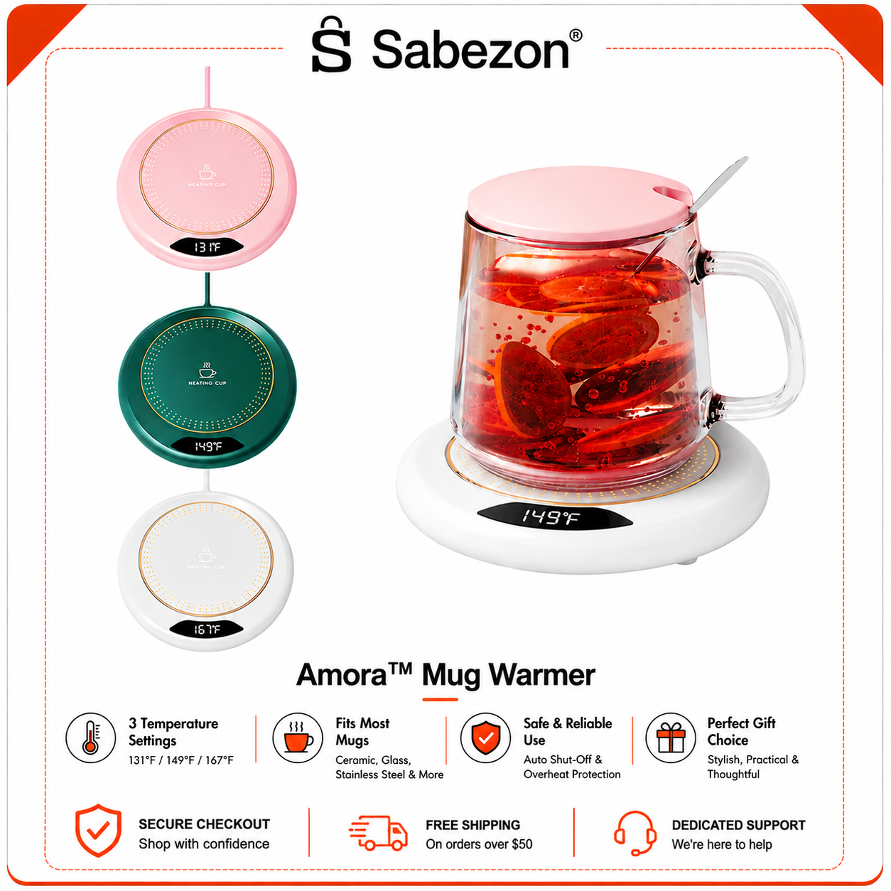 Amora™ Mug Warmer
