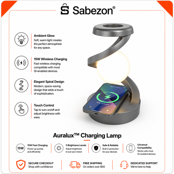 Auralux™ Charging Lamp