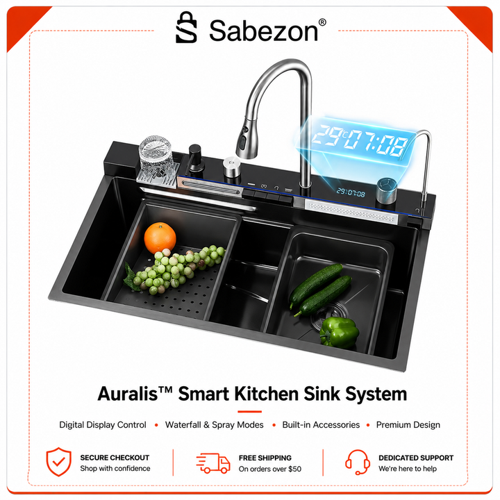Auralis™ Smart Kitchen Sink System