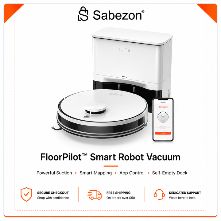 FloorPilot™ Smart Robot Vacuum
