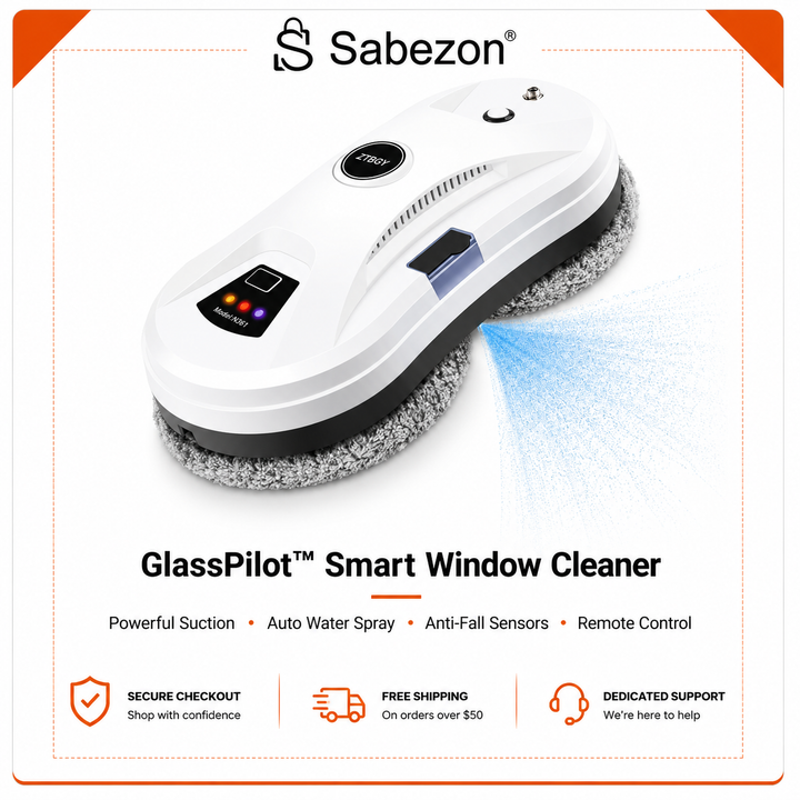 GlassPilot™ Smart Window Cleaner