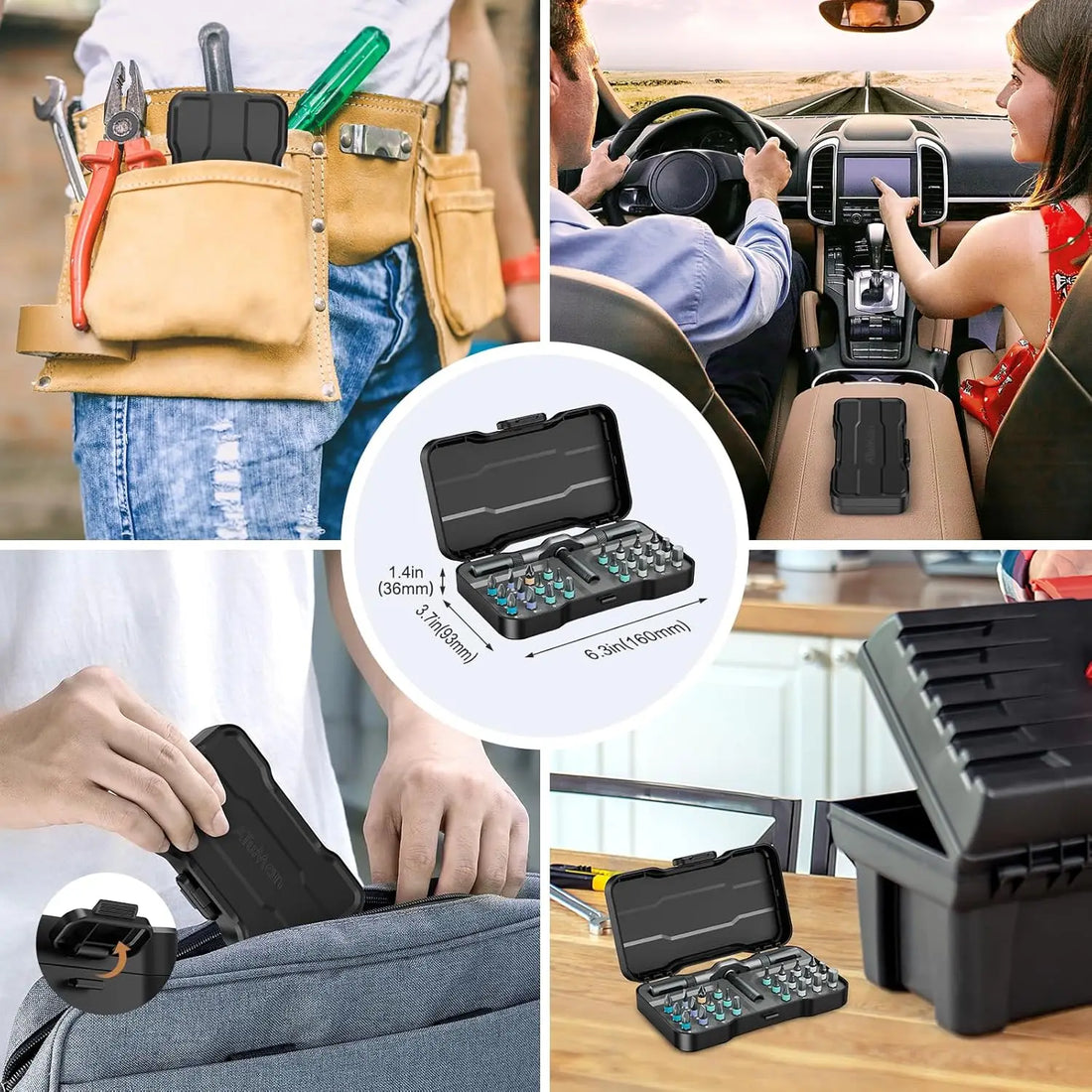 UltraGrip Magnetic Screwdriver Set 24-in-1