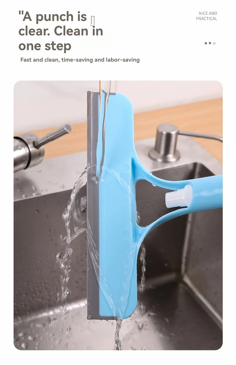 CrystalClear Window Squeegee Sprayer