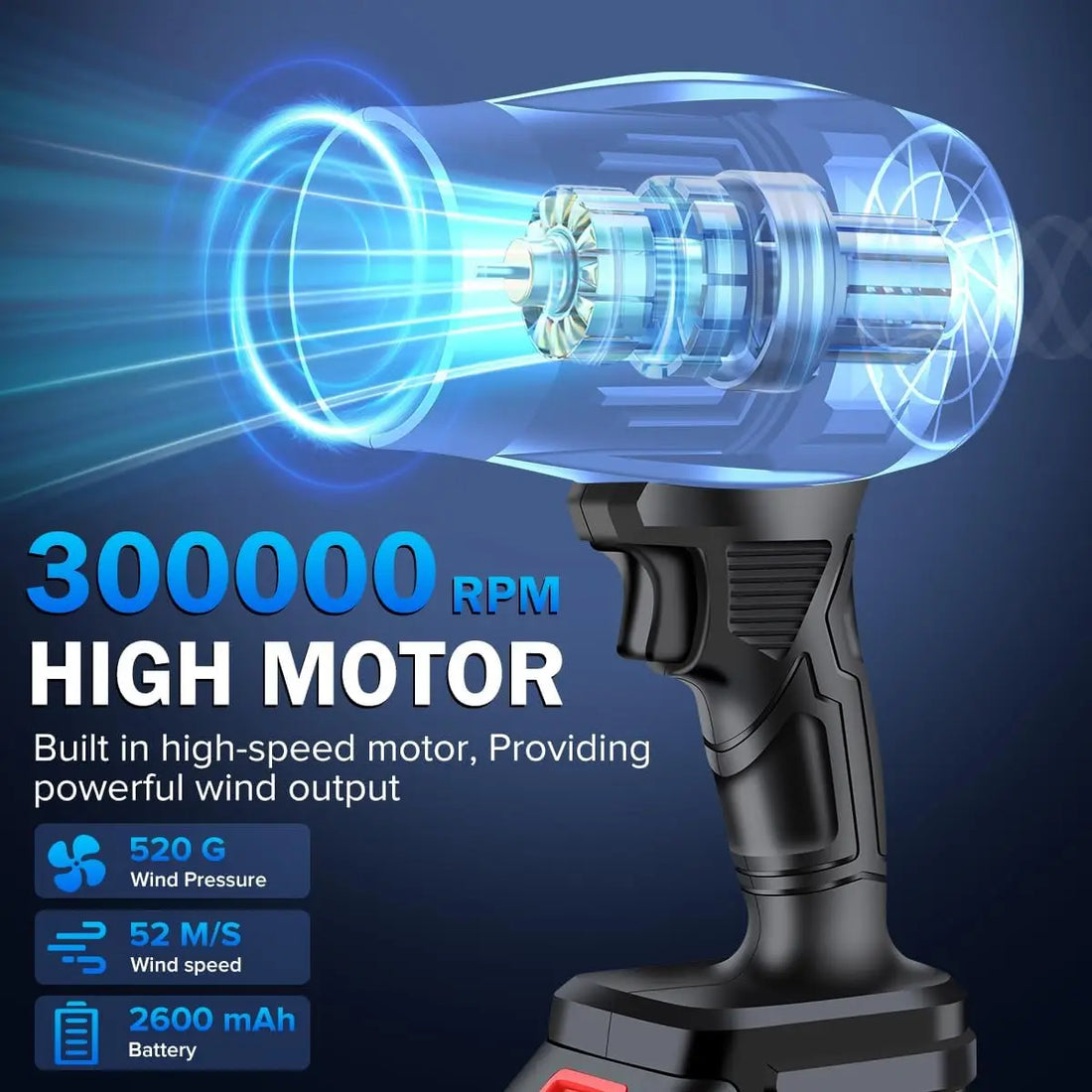 TurboBreeze High-Speed Fan