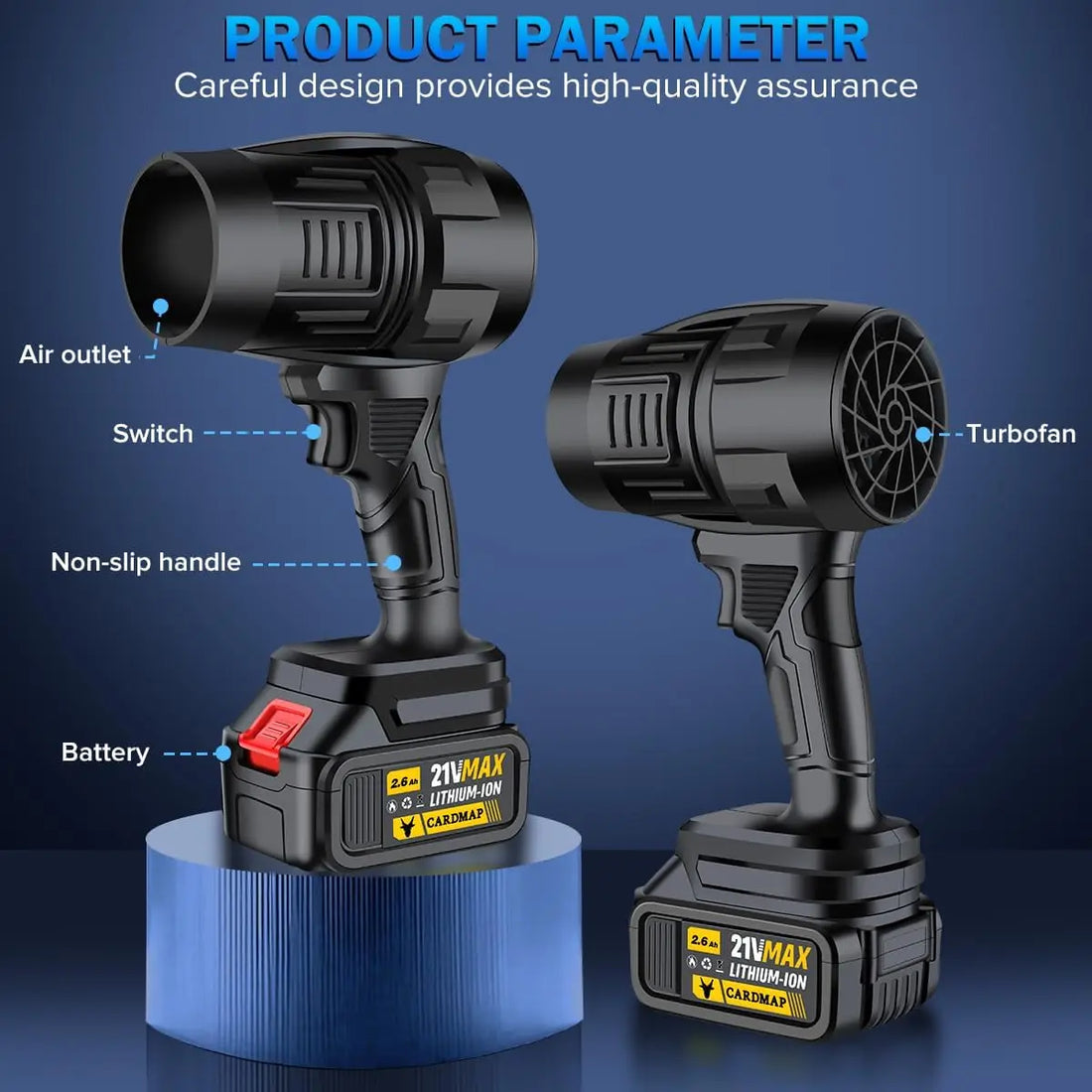 TurboBreeze High-Speed Fan